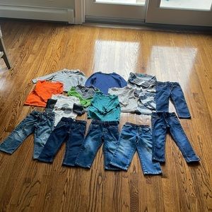 2T Boys casual Wardrobe 15 pieces